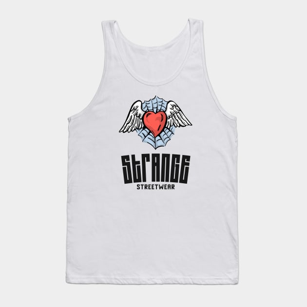 Strange Tank Top by Milon store